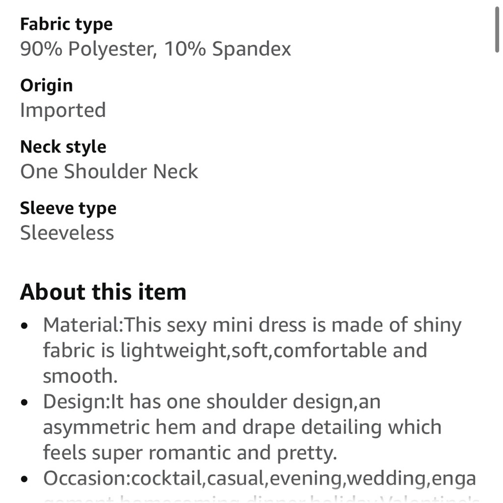 Chic One-Shoulder Magenta Dress - Picture 5 of 10